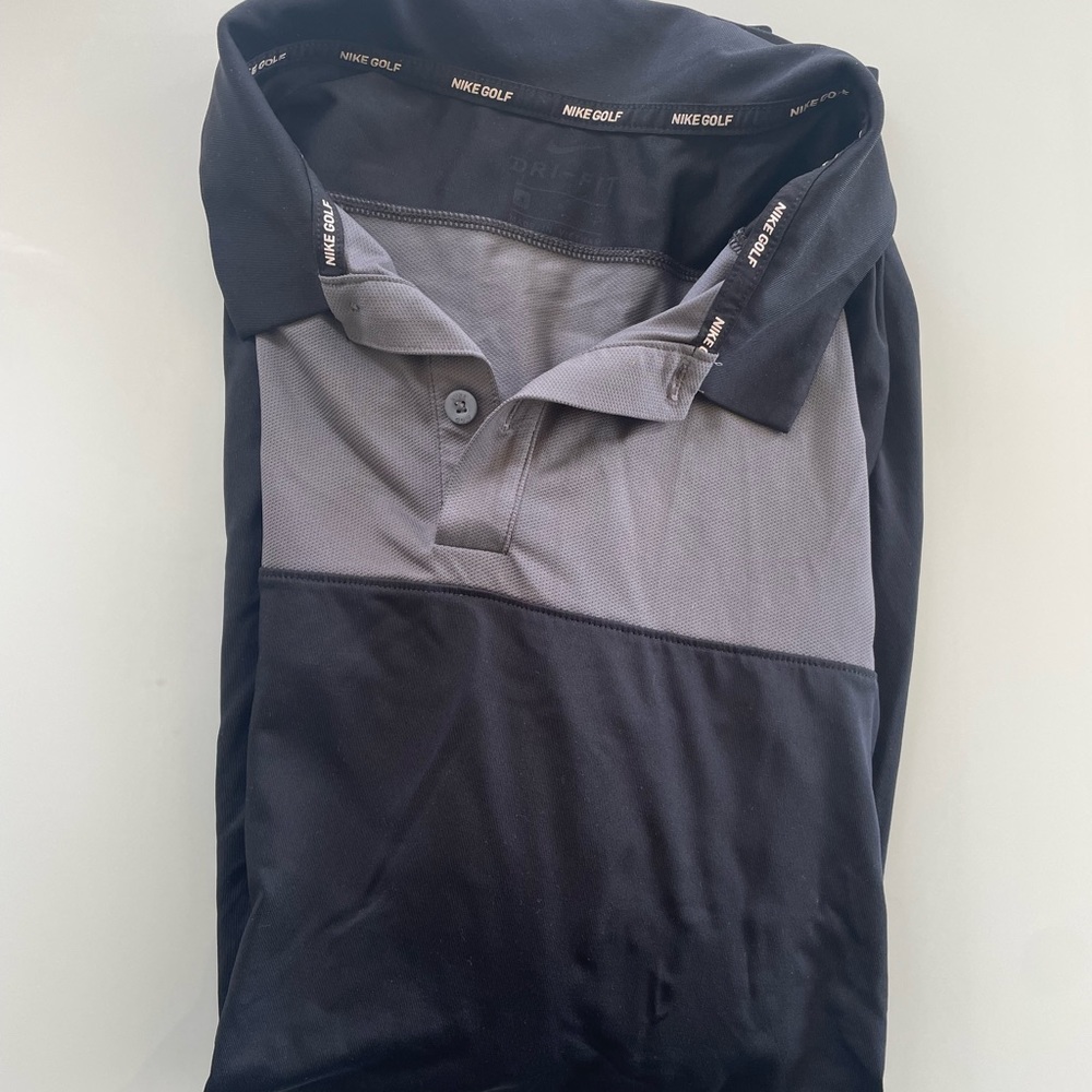 Nike mens dry fit golf shirt
